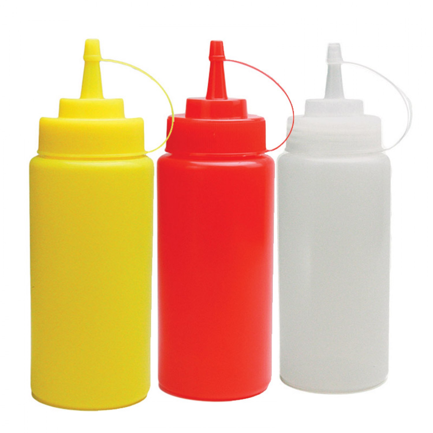 Μπουκάλι πλαστικό σερβιρίσματος Κίτρινο χρώμα 24oz (700ml)