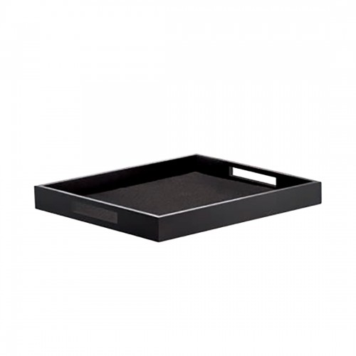 Δίσκος Σερβιρίσματος Ξύλινος Μαύρος 30x39.5cm