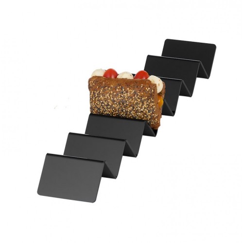 Δίσκος για Μπριος Κυματοειδής 6 Θέσεων Μαύρος