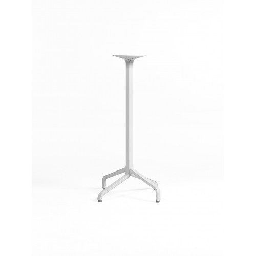 Βάση Τραπεζιού Ψηλή Αλουμινίου Nardi, FRASCA HIGH FIX,  BIANCO(Λευκό)