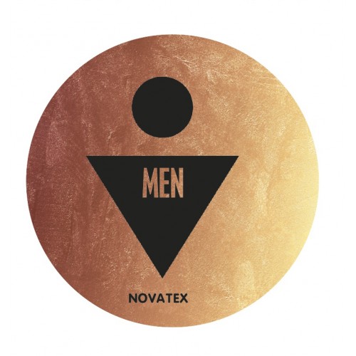 Σήμα Men Copper Φ10cm ALU