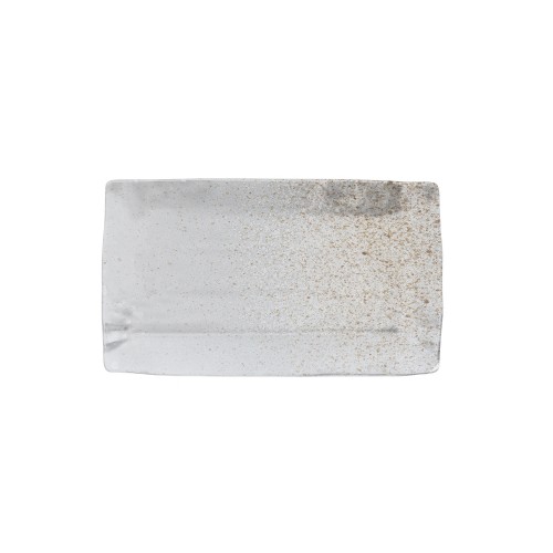 Πιατέλα Πορσελάνη Organic Silver Moon 45x28cm