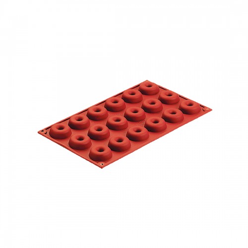 Καλούπι Ζαχαροπλαστικής Σιλικόνης 18x18ml Στρογγυλό 30x17.5x1.5cm