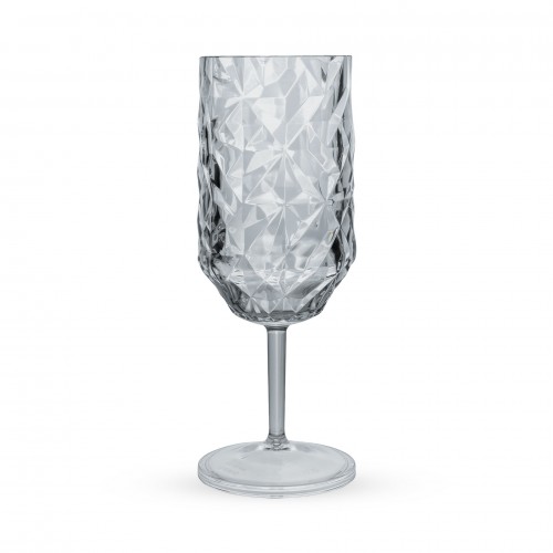 Ποτήρι Cocktail/Κρασιού PC "Prisma" Διάφανο Γκρι 400ml+
