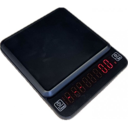 Ζυγαριά Ψηφιακή Με Χρονόμετρο 0.1gr-3kg