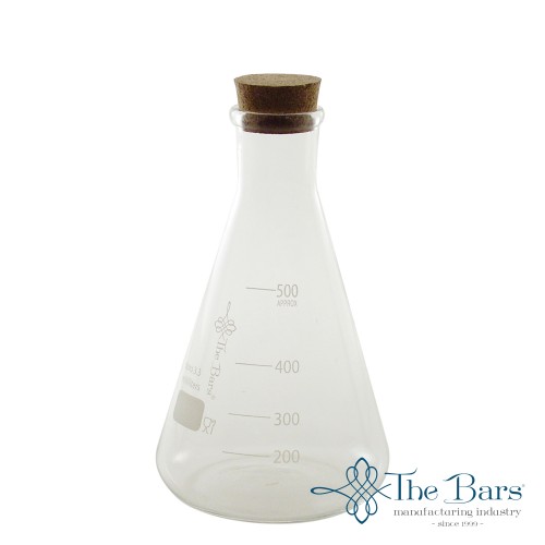 Γυάλινο Μπουκάλι με Φελλό 500ml 