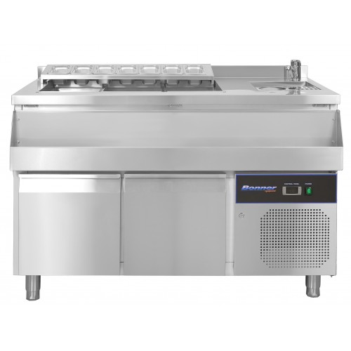 Bar station ψυχόμενο 136x70x86 Bonner GΜ-200BS
