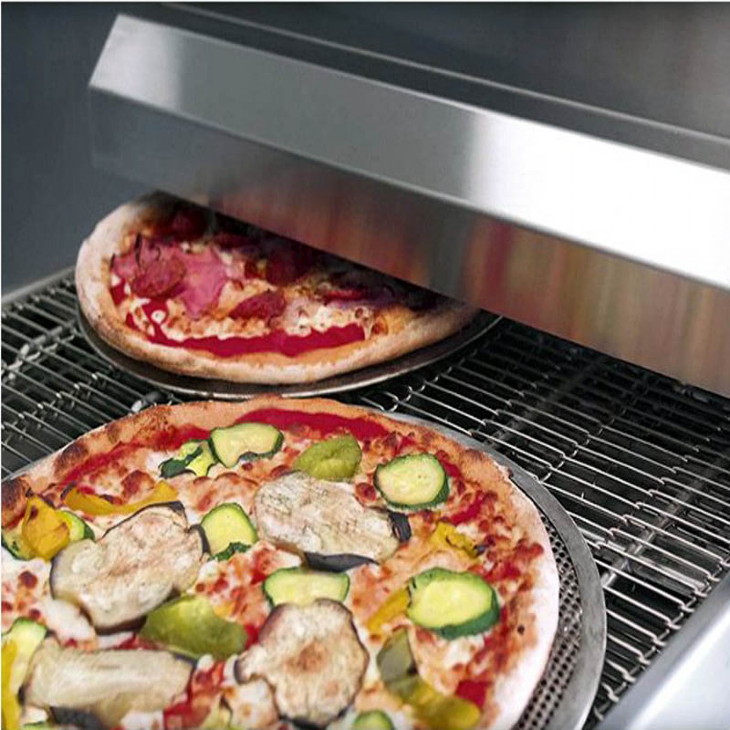 Φούρνος αερίου πίτσας ερπύστρια TUNNEL C/50Gas έως 86 πίτσες/ώρα