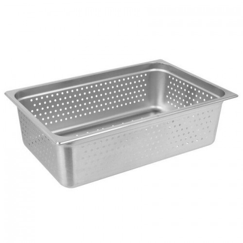 Λεκάνη Γαστρονομίας Διάτρητη Inox GN 1/1 x 15cm