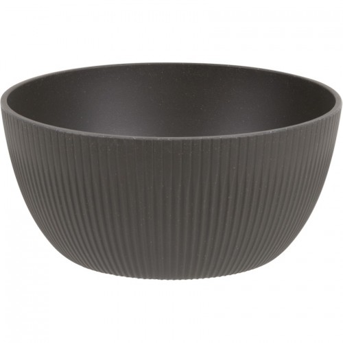 Μπωλ Σερβιρίσματος ''Trace Black'' 23x10cm Μελαμίνης 