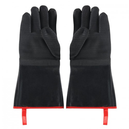 Γάντια Φούρνου "Neoprene" Μαύρα 43cm Αντοχή εώς 300°C Σετ 2 Τεμαχίων