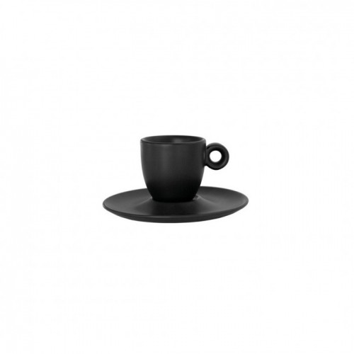 Φλυτζάνι Espresso "Torino" 80ml Μαύρο Ματ