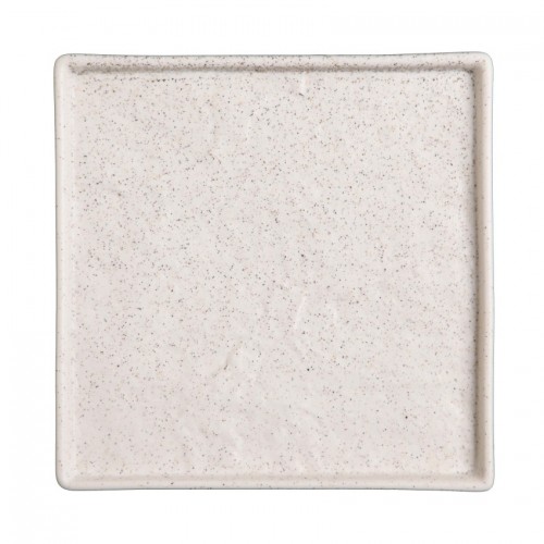 Πιατέλα Τετράγωνη "White Dune" 29x29x2cm Prestige