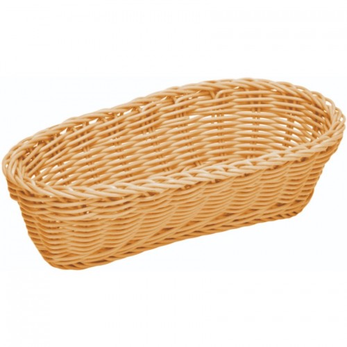 Ψωμιέρα Στενόμακρη 22x10x8cm Μπεζ