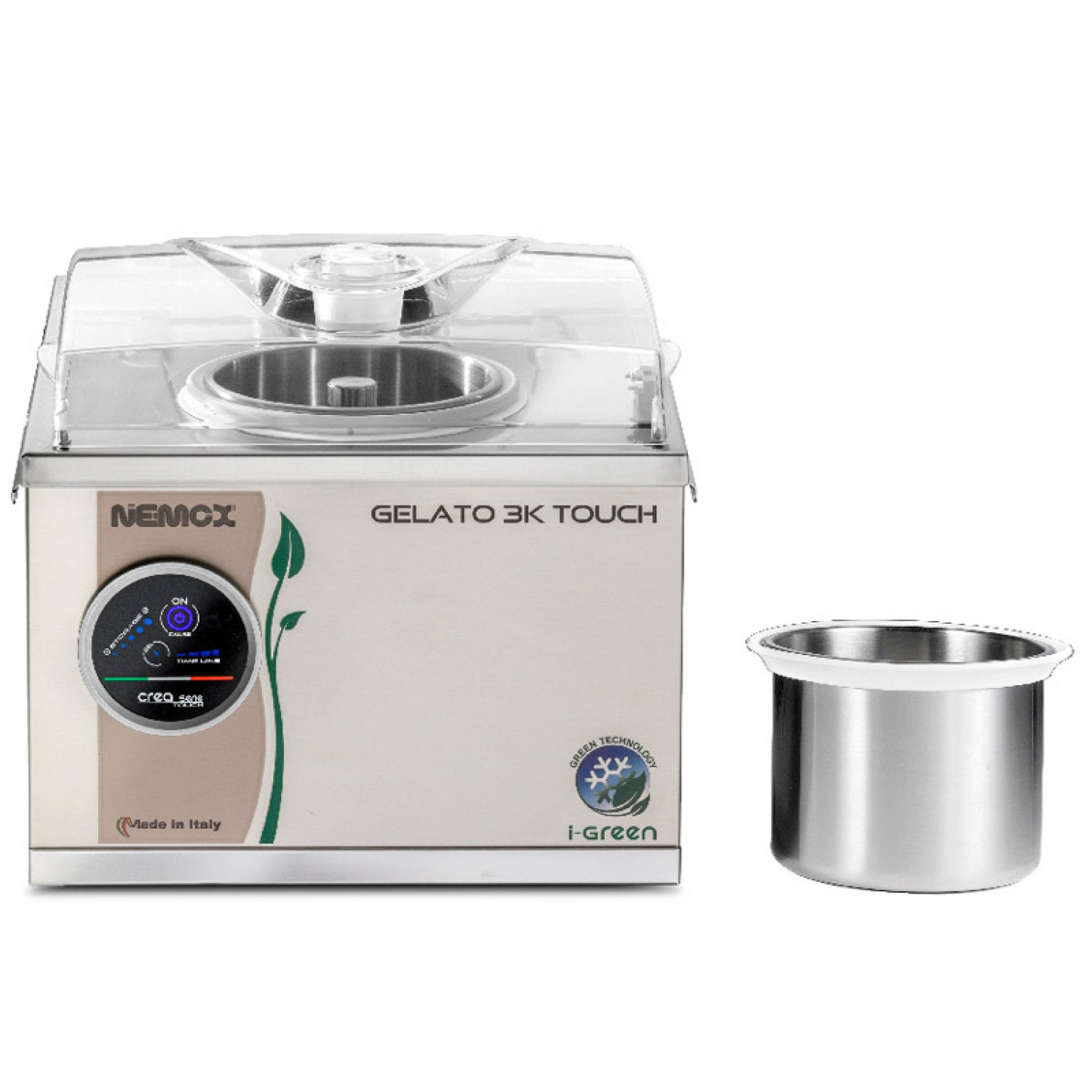 Μηχανή παγωτού Gelato 3K TOUCH i-Green παραγωγής 4,8Lt/h (3,4 kg)