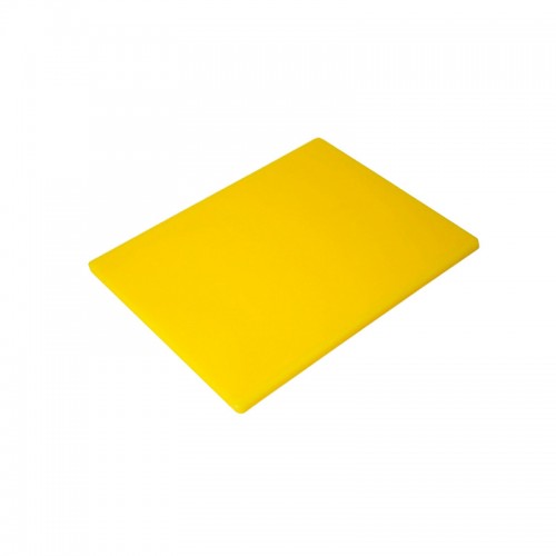 Πλάκα κοπής Κίτρινη πολυαιθυλενίου, διάστασης 50x30x1,3cm