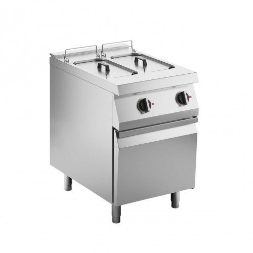 Φριτέζα ηλεκτρική 2x10lt 60 εκ. επιδαπέδια σειρά 70 Silko NEFE73210
