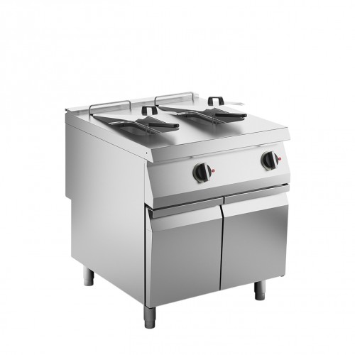Φριτέζα ηλεκτρική 2x15lt 80 εκ. επιδαπέδια σειρά 90 Silko NEFE94215