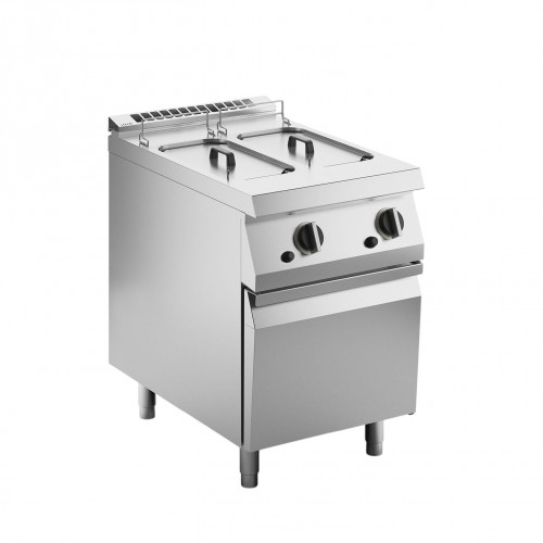 Φριτέζα αερίου 2x10lt 60 εκ. επιδαπέδια σειρά 70 Silko NEFG73210