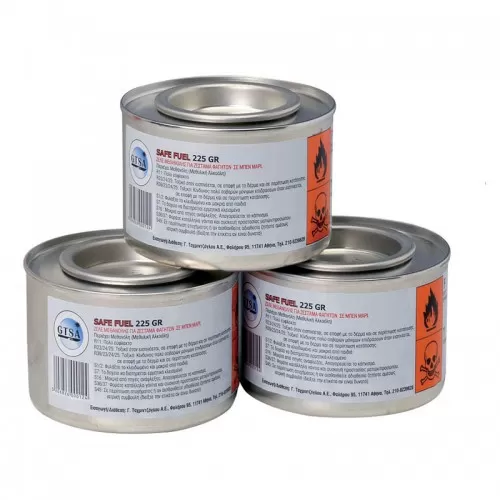 Safe Fuel Δοχείο Στερεοποιηνένης Μεθανόλης 225gr