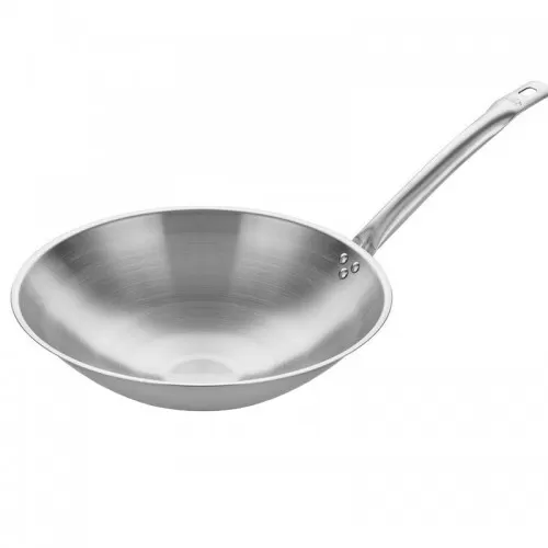 Τηγάνι Wok Ιnox Induction Φ36cm