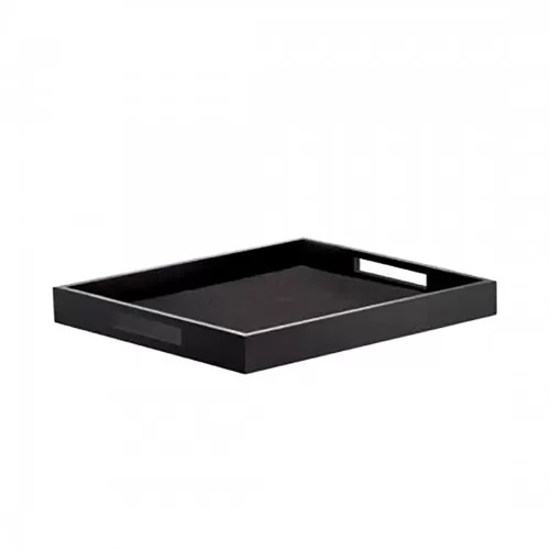 Δίσκος Σερβιρίσματος Ξύλινος Μαύρος 30x39.5cm