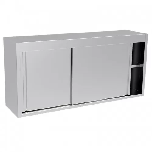 Ποτηριέρα με συρόμενα inox 110X40X70cm Profi Line