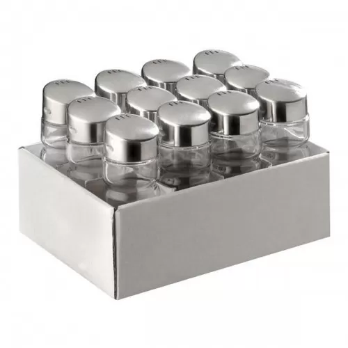 Αλατοπίπερο Φ3x9cm Σετ 12 Τεμαχίων