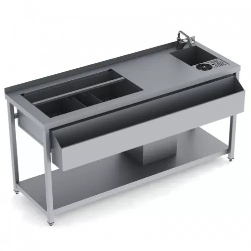 Bar station 160x60x86cm
