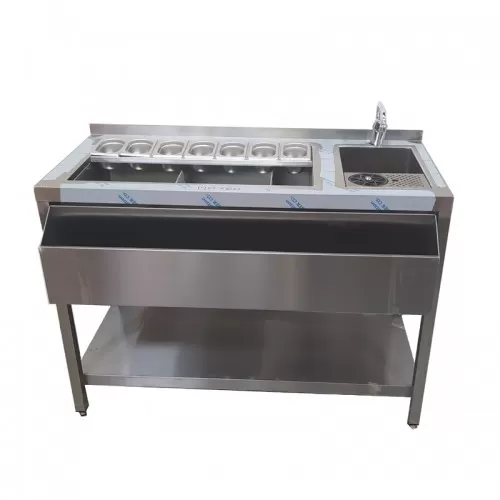 Bar station 120X60X86cm