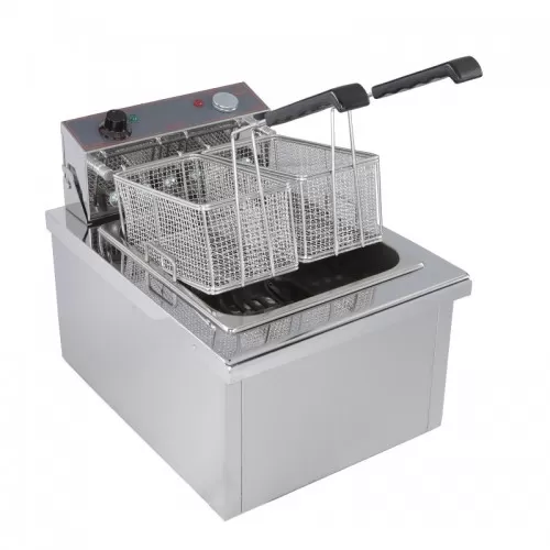 Φριτέζα ηλεκτρική F130 13Lt/400V με 2 καλάθια