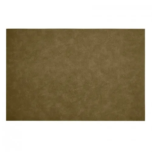 Σουπλά Δερμάτινο "Olive Green" 45x30cm 