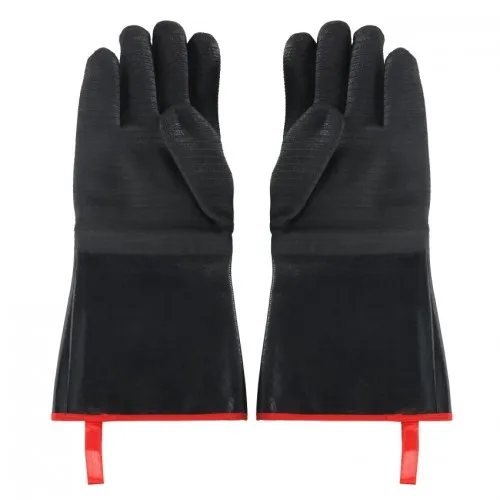 Γάντια Φούρνου "Neoprene" Μαύρα 43cm Αντοχή εώς 300°C Σετ 2 Τεμαχίων