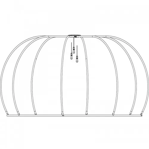 Igloo-XL ελεγχόμενος χώρος για έως 16 άτομα