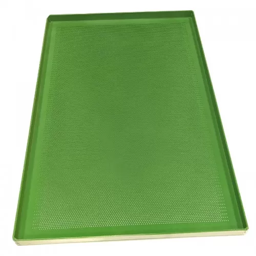 Λαμαρίνα Αλουμινίου Διάτρητη 60x40x2cm με επίστρωση TEFLON