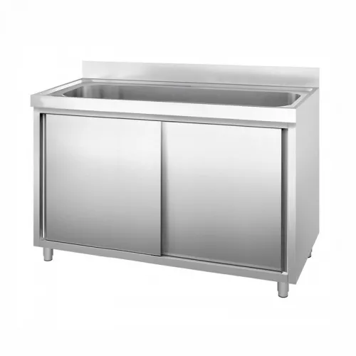 Λάντζα ερμάριο 120X70cm με 1 γούρνα 96Χ51 PROFILINE
