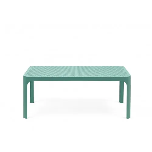 Τραπέζι χαμηλό Nardi, NET TABLE 100, SALICE (Τιρκουάζ)