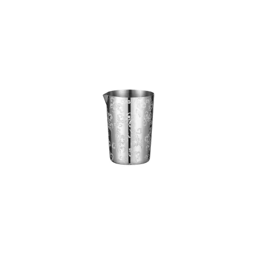 Ποτήρι Ανάμειξης Ανάγλυφο Σχέδιο Inox 500ml XP Bar