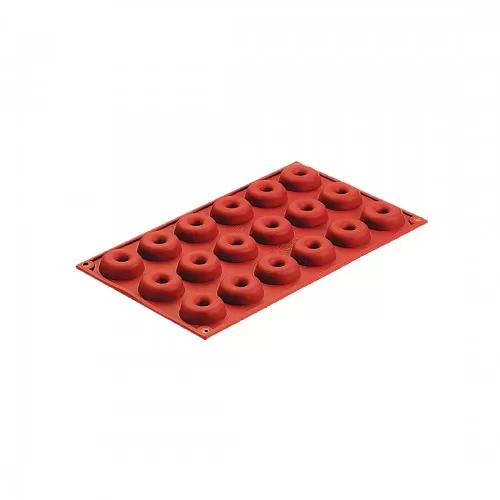 Καλούπι Ζαχαροπλαστικής Σιλικόνης 18x18ml Στρογγυλό 30x17.5x1.5cm