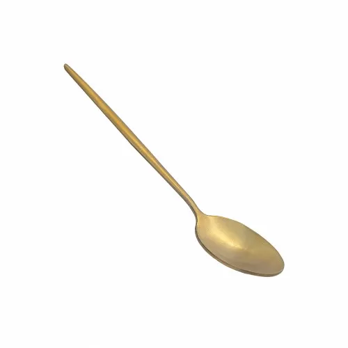 Κουτάλι Φαγητού 2mm "Rhodes Gold Matte" PVD