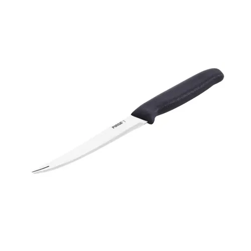 Μαχαίρι Bar 11cm Οδοντωτό Μαύρο ''Ecco''