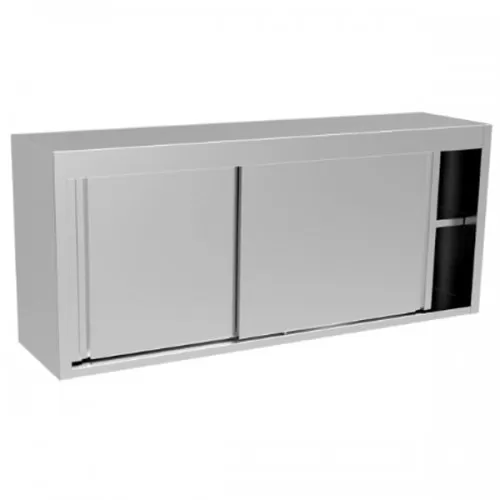 Ποτηριέρα με συρόμενα inox 100X40X65cm
