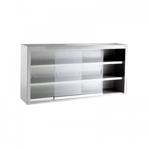 Ποτηριέρα με συρόμενα κρύσταλλα 110X35X70cm