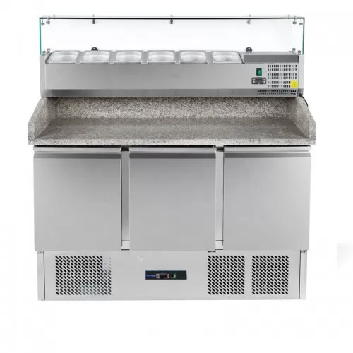 Ψυγείο πάγκος πίτσας Bonner GMP-903V με 3 πόρτες