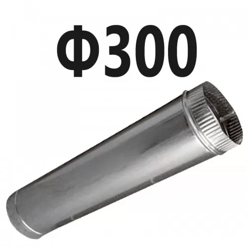 Σωλήνα γαλβανιζέ 1m Ø300