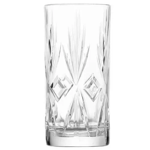 Ποτήρι Νερού "Royal" 33.5cl Φ7x14cm Σετ 3 Τεμαχίων
